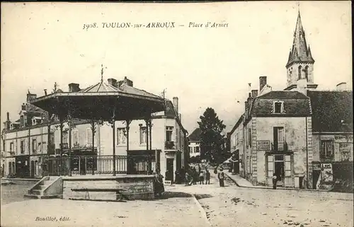 Toulon-sur-Arroux Place d`Armes