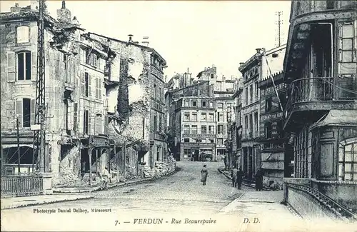 Verdun Meuse Rue Beaurepaire