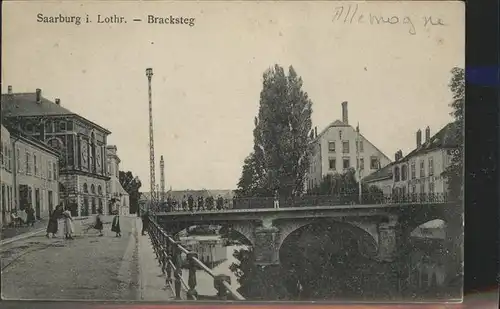 Saarburg Lothringen Bracksteg