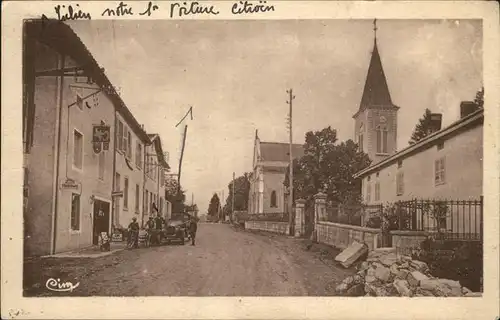 Simandre-sur-Suran Eglise et la Poste