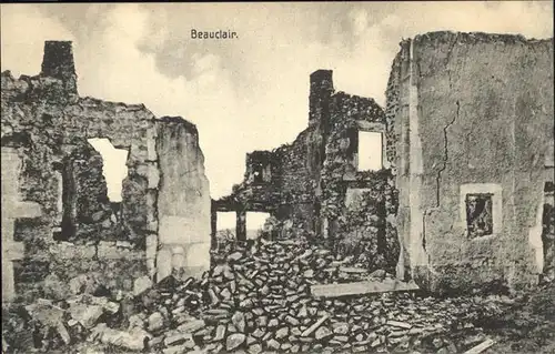 Beauclair Teilanischt
Ruine Kat. Beauclair