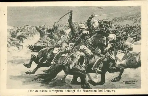 Longwy Lothringen Schlacht deutscher Kronprinz / Longwy /Arrond. de Briey