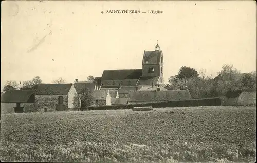 Saint-Thierry L Eglise Kat. Saint-Thierry