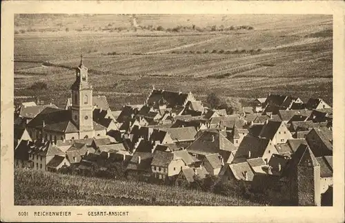 Reichenweier Gesamtansicht Kat. Riquewihr