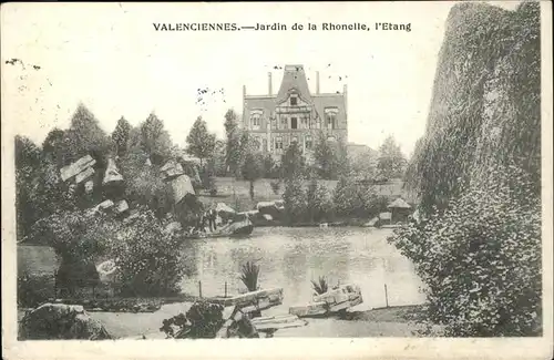 Valenciennes Jardin Rhonelle  Kat. Valenciennes