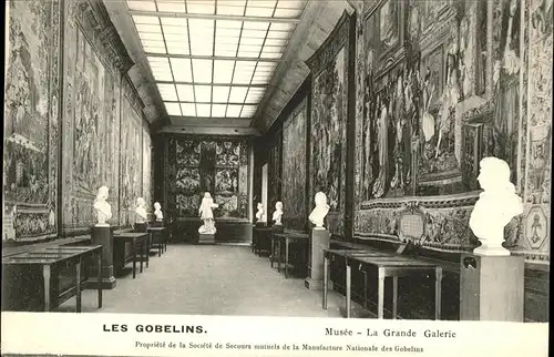 Paris Les Gobelins Musee Grande Galerie Kat. Paris