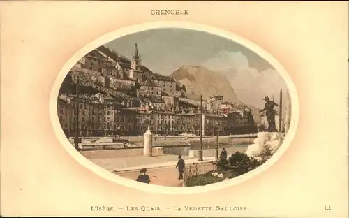 Grenoble Quais Vedette Gauloise Kat. Grenoble