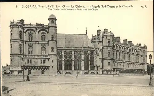 Saint-Germain-en-Laye Chateau Chapelle  Kat. Saint-Germain-en-Laye