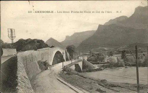 Grenoble Ponts de Claix Clo Arc Kat. Grenoble