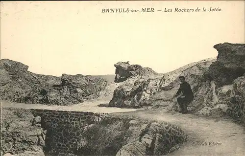Banyuls-sur-Mer Rochers Jetee Kat. Banyuls-sur-Mer