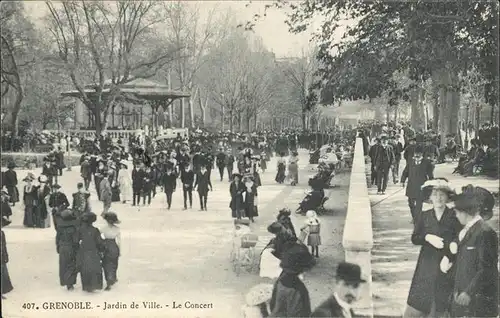 Grenoble Jardin de Ville
Le Concert Kat. Grenoble