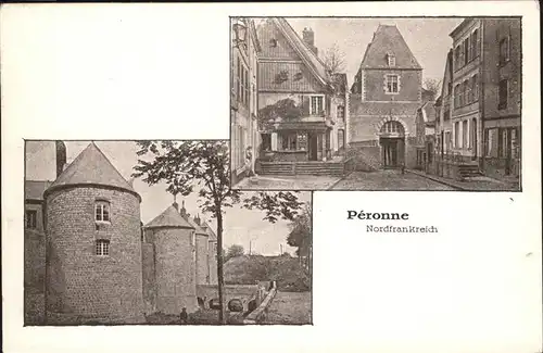 Peronne Somme Nordfrankreich / Peronne /Arrond. de Peronne