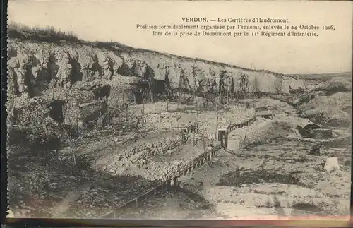 Verdun Meuse Carrieres d`Autraumont Kat. Verdun