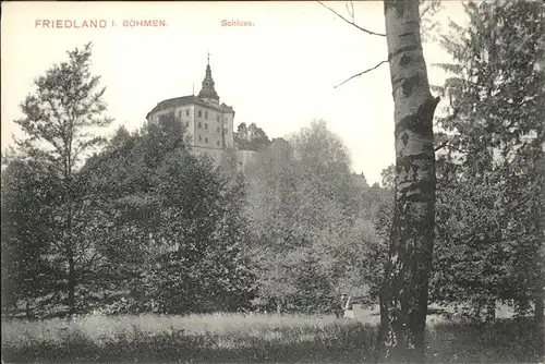 wz17956 Friedland Boehmen Schloss Kategorie. Frydlant Alte Ansichtskarten