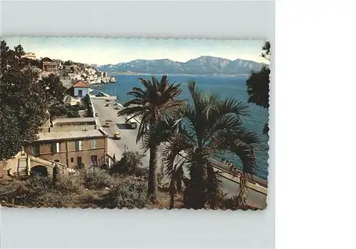 wz18162 Marseille Promenade de la Corniche Kategorie. Marseille Alte Ansichtskarten