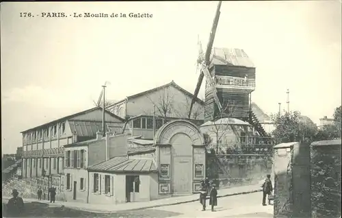 Paris Moulin de la Galette Kat. Paris