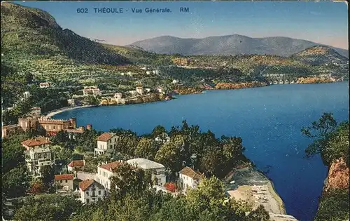 Theoule-sur-Mer Vue generale Kat. Theoule-sur-Mer