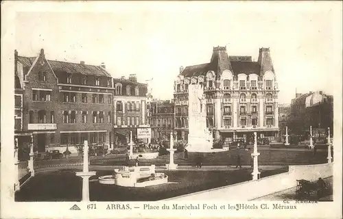 Arras Pas-de-Calais Place du Marechal Foch Kat. Arras