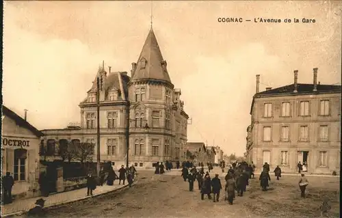 Cognac L Avenue de la Gare Kat. Cognac