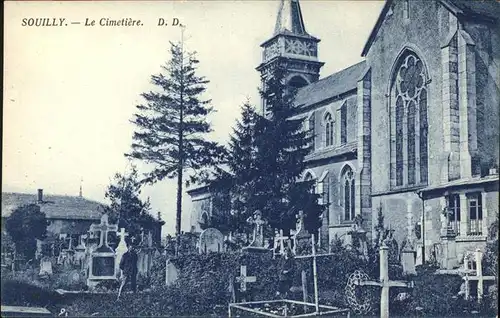 Souilly Cimetiere Friedhof Kat. Souilly