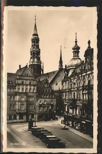 Zwickau Sachsen Platz Autos Kat. Zwickau