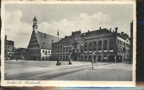 Zwickau Sachsen Hauptmarkt Kat. Zwickau