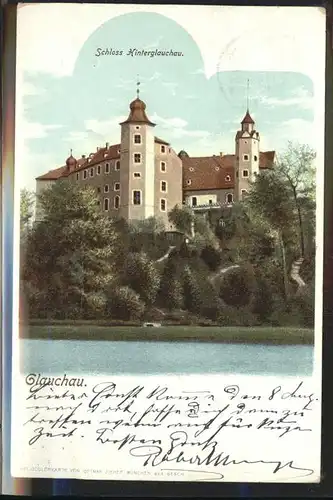 Glauchau Schloss Hinterglauchau Kat. Glauchau