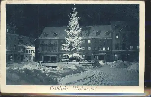 Glauchau Weihnachtskarte Kat. Glauchau