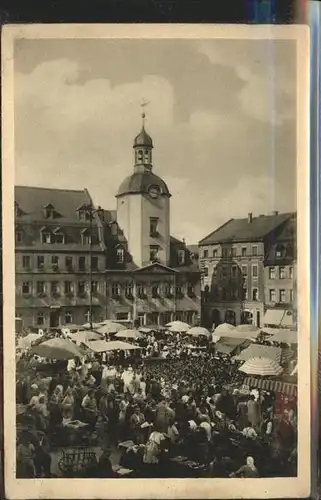 Glauchau Markt Kat. Glauchau