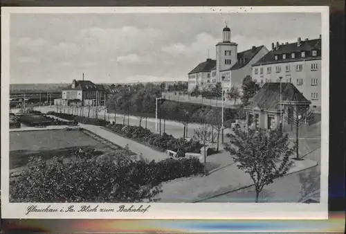 Glauchau Bahnhof Kat. Glauchau