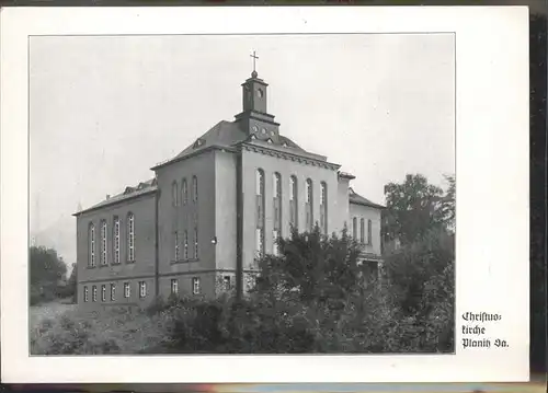 Planitz Zwickau Christuskirche Kat. Zwickau