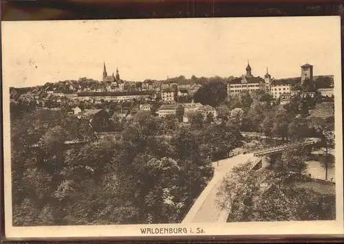 Waldenburg Sachsen  Kat. Waldenburg Sachsen