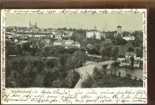 Waldenburg Sachsen  Kat. Waldenburg Sachsen