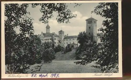 Waldenburg Sachsen Schloss Kat. Waldenburg Sachsen