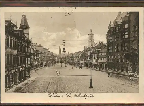 Werdau Sachsen Marktplatz Kat. Werdau