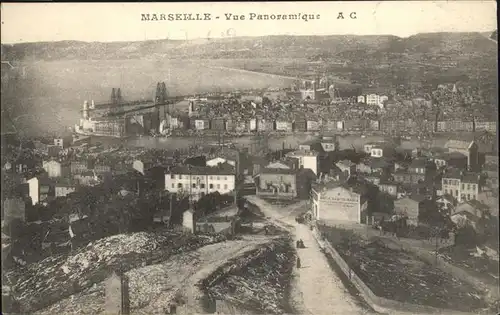 Marseille Vue panoramique Kat. Marseille