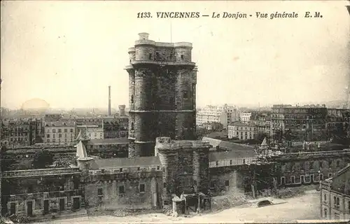 Vincennes Le Donjon Kat. Vincennes