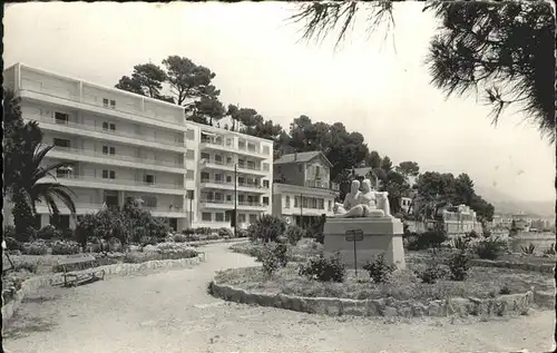 Bandol Route du bord de mer monument sculpture Kat. Bandol