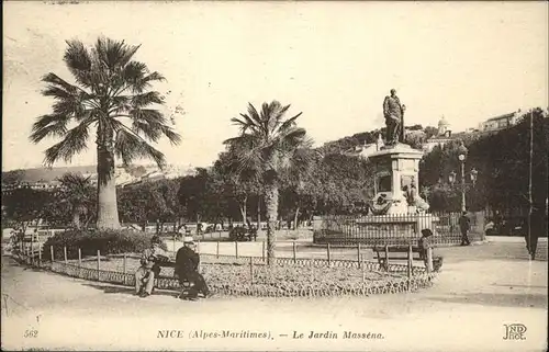 Nice Alpes Maritimes Jardin Massena Monument Statue Kat. Nice