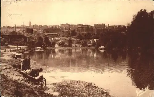 Angouleme Sur les bords de la Charente Kat. Angouleme