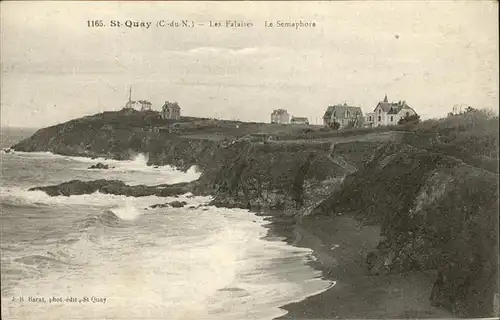 Saint Quay Portrieux Les Falaises Semaphore Kat. Saint Quay Portrieux