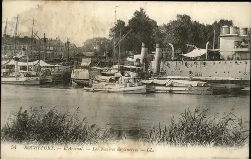 Rochefort Charente Maritime Arsenal les Navires de Guerre Kat. Rochefort