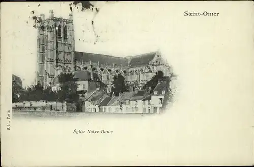 Saint Omer Pas de Calais Eglise Notre Dame Kat. Saint Omer