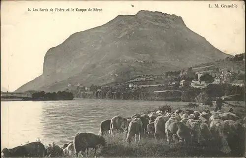 Grenoble Bords de l Isere Casque de Neron mouton Kat. Grenoble