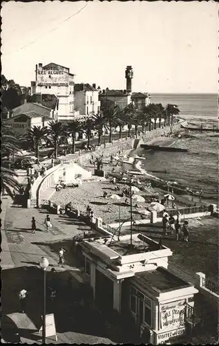 Saint Raphael Var Promenade plage Hotel les Algues Kat. Saint Raphael