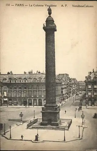 Paris La Colone Vendome Kat. Paris