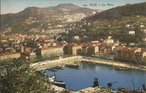 Nice Alpes Maritimes Le Port bateau Kat. Nice