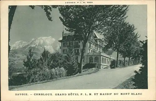 Combloux Grand Hotel Massif du Mont Blanc Kat. Combloux