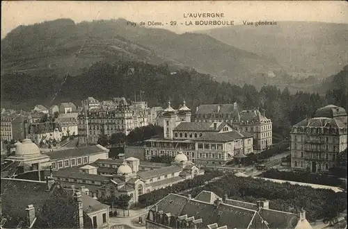 La Bourboule Vue generale Kat. La Bourboule