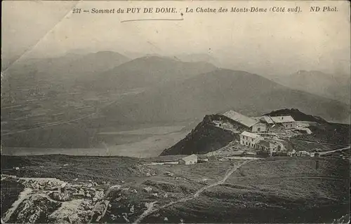 Puy de Dome Chaine des Monts Dome Kat. Neuville